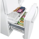 GE 33 inch 19 cu Counter-Depth French Door Fridge GWE19JGLWW - Refurbished