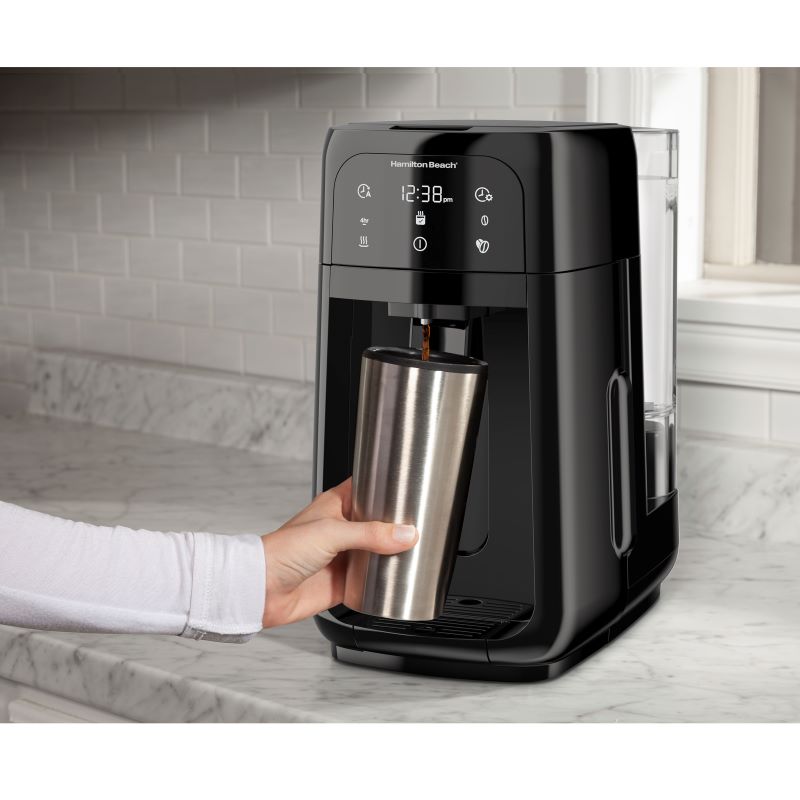 Hamilton Beach One Press® Dispensing Coffee Maker 47600 - Refurbished