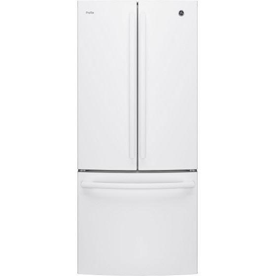 GE Profile 30 inch 21 cu French Door Fridge PNE21NGLKWW - Clearance