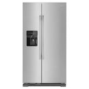 Amana 33" 21.4 cu. ft. Side-by-Side Refrigerator with Ice & Water Dispenser ASI2175GRS - Scratch & Dent