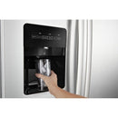 Amana 33" 21.4 cu. ft. Side-by-Side Refrigerator with Ice & Water Dispenser ASI2175GRS - Scratch & Dent