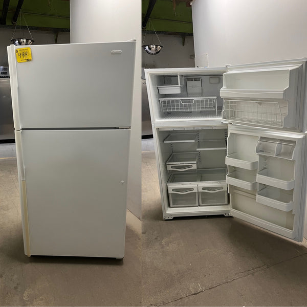 Used Jenn-Air 33" White Top Mount Fridge