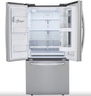 LG 33" 24 cu. ft. Smart InstaView French Door Refrigerator with Craft Ice LRFVS2503S - Refurbished