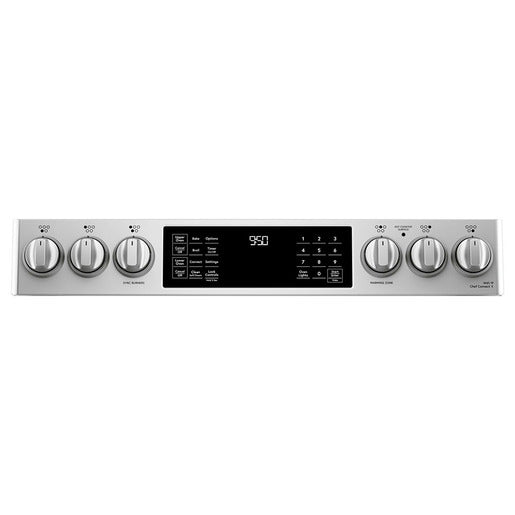 GE Cafe 7 cu Induction Double Oven Slide-In Glass Top Range CCHS950P2MS1 - Scratch & Dent