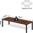 Little Tree Extra Long 78.7" Desk