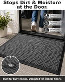 Mibao Waterproof Outdoor Front Door Mat