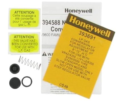 Honeywell LP Gas Valve Conversion Kit