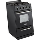 Unique Appliances 20-inch, 2.4 cu.ft. Freestanding Gas Range UGP-20G OF1 B IMAGE 3