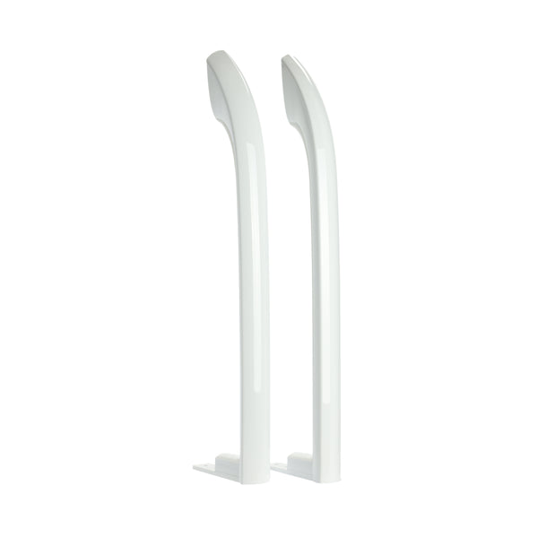 Frigidaire Refrigerator Door Handles, White - Set of 2