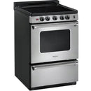 Whirlpool 24" 3 cu Slide-In Glass Top Range YWFE50M4HS - Scratch & Dent