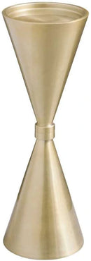 Bassett Mirror Kathryn Brushed Gold Accent Table 9134-LR-223 - Like New