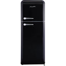 Epic 7.5cu Retro Apartment Sized Top Mount Fridge ERR82BL - Scratch & Dent