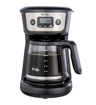 Mr. Coffee® 12-Cup Programmable Coffeemaker with Strong Brew Selector BVMC-MMX23 - Refurbished