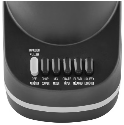 Mainstays 6 Speed Blender with 48 ounce Jar MS340340791403 - Refurbished