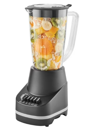 Mainstays 6 Speed Blender with 48 ounce Jar MS340340791403 - Refurbished