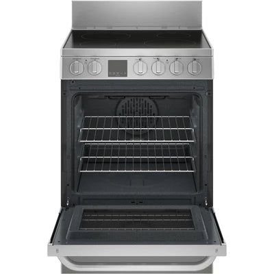 Haier 24" 2.9 cu Glass Top Range QCAS740RMSS - Floor Model