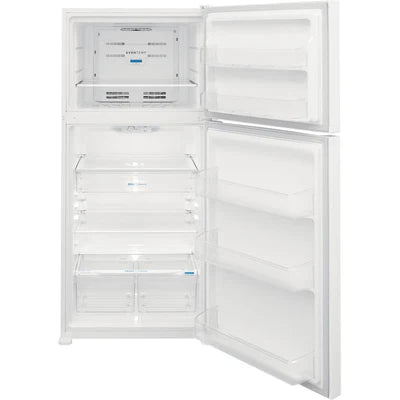 Frigidaire 30 inch 20 cu Top Mount Fridge FFTR2045VW - Scratch & Dent
