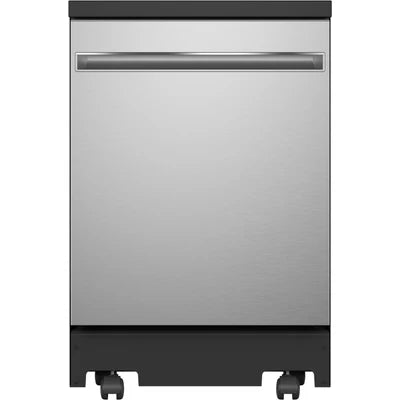 GE 24" 58 dBA Portable Dishwasher GPT225SSLSS - Floor Model