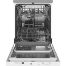 GE 24-inch Portable Dishwasher with Sanitize Option GPT225SGLWW - Floor Model