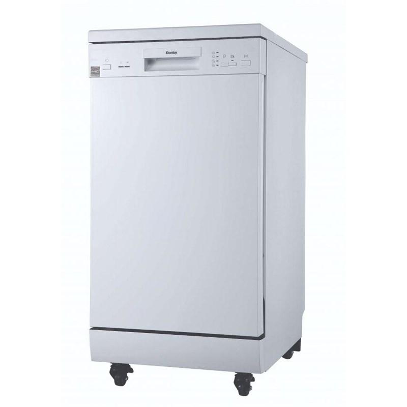 Danby 18" 52 dBA Portable Dishwasher DDW1805EWP - Scratch and Dent