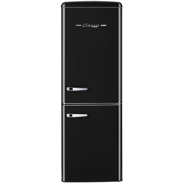 Unique Appliances 21.6-inch, 7 cu.ft. Freestanding Bottom Freezer Refrigerator UGP-215L B AC IMAGE 1