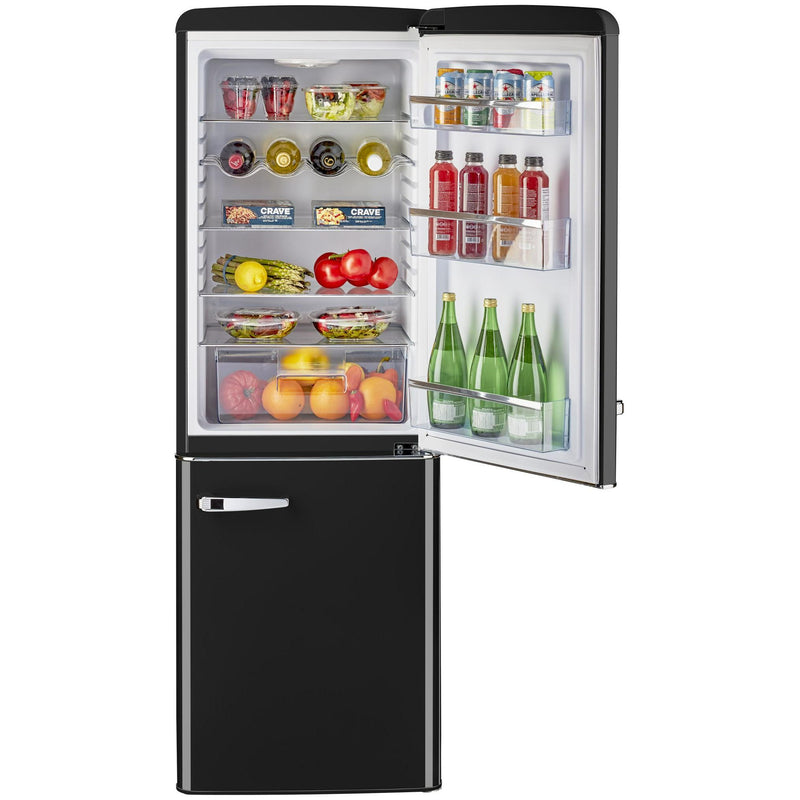 Unique Appliances 21.6-inch, 7 cu.ft. Freestanding Bottom Freezer Refrigerator UGP-215L B AC IMAGE 6