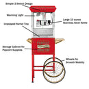 Great Northern 10oz Popcorn Machine with Cart 83-DT5599 - Refurbished