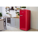 Epic 9cu Classic Retro All Fridge ERAR88RED - Floor Model