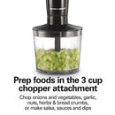Hamilton Beach Immersion Blender with 3 Attachments 59745C - Refurbished