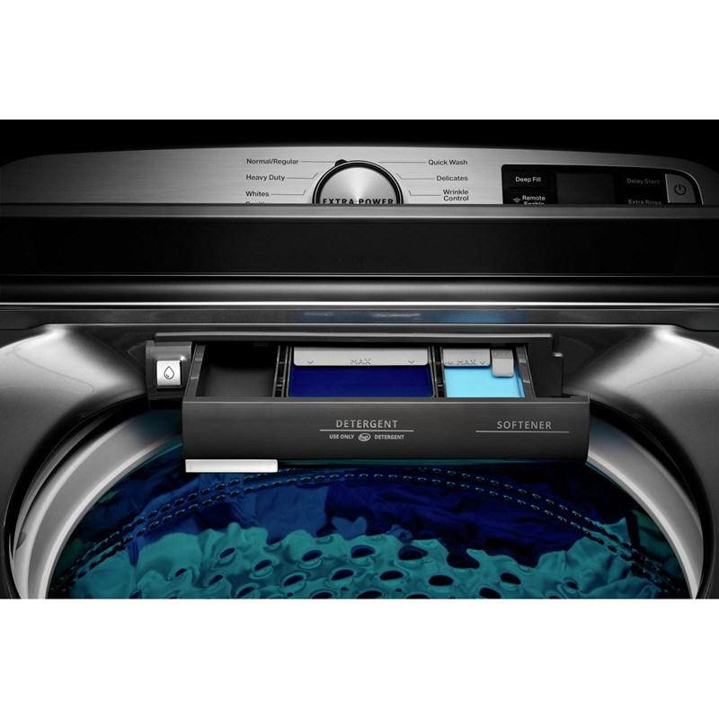 Maytag Chrome 6 cu Smart Top Load Washer MVW7230HC - Scratch and Dent