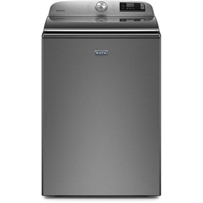 Maytag Chrome 6 cu Smart Top Load Washer MVW7230HC - Scratch and Dent