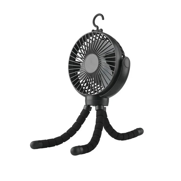 Mainstays Rechargeable Personal Flex Fan with Adjustable Tripod F06 - Refurbished