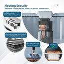 Spa gonflable carré Relxtime 6 personnes avec 130 jets de massage Woodland Spa BMW001 - Comme neuf