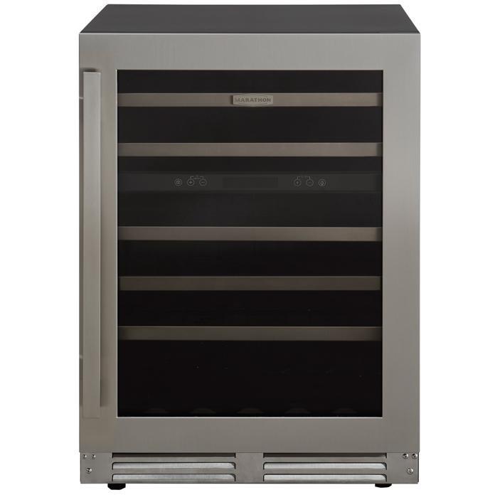 Marathon 24” Dual Zone Wine Cooler MWC56DSS - Scratch and Dent