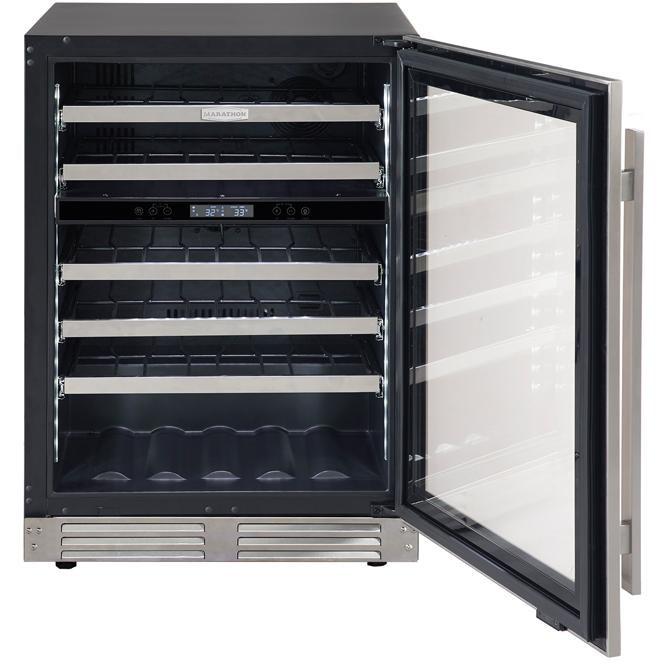 Marathon 24” Dual Zone Wine Cooler MWC56DSS - Scratch and Dent