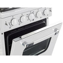 Unique Appliances 24-inch Freestanding Gas Range with Convection Technology UGP-24CR W IMAGE 7