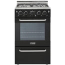 Unique Appliances 20-inch Freestanding Gas Range with Convection Technology UGP-20V PC1 B IMAGE 1