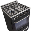 Unique Appliances 20-inch Freestanding Gas Range with Convection Technology UGP-20V PC1 B IMAGE 3