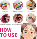 Bowitzki Split Cake Face Paint Kit
