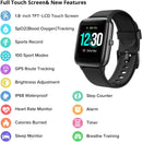 Fitpolo Smart Waterproof 1.8” Touchscreen Fitness Tracker Watch