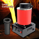 TOAUTO 3KG Gold Melting Furnace