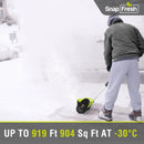 SnapFresh 12" 20V Cordless Brushless Snow Shovel