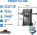 Napoleon Freestyle 365 3-Burner Propane Grill