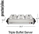 Proctor Silex Buffet Server & Food Warmer