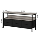 Garvee Tv Stand with 3 Drawer Storage