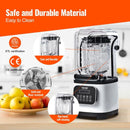 VEVOR Professional Commercial Countertop Blender with Shield