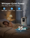 Lacidoll 16L/4.2Gal Humidifier with Extension Tube