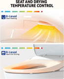 BatheCo Heated Bidet Toilet Seat with Remote Control