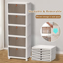 UHapeer 5 Tier Stackable Storage Bins with Lids