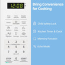 Comfee 0.7 Cu. Ft. 700 W Countertop Microwave CM-M201K (WH)
